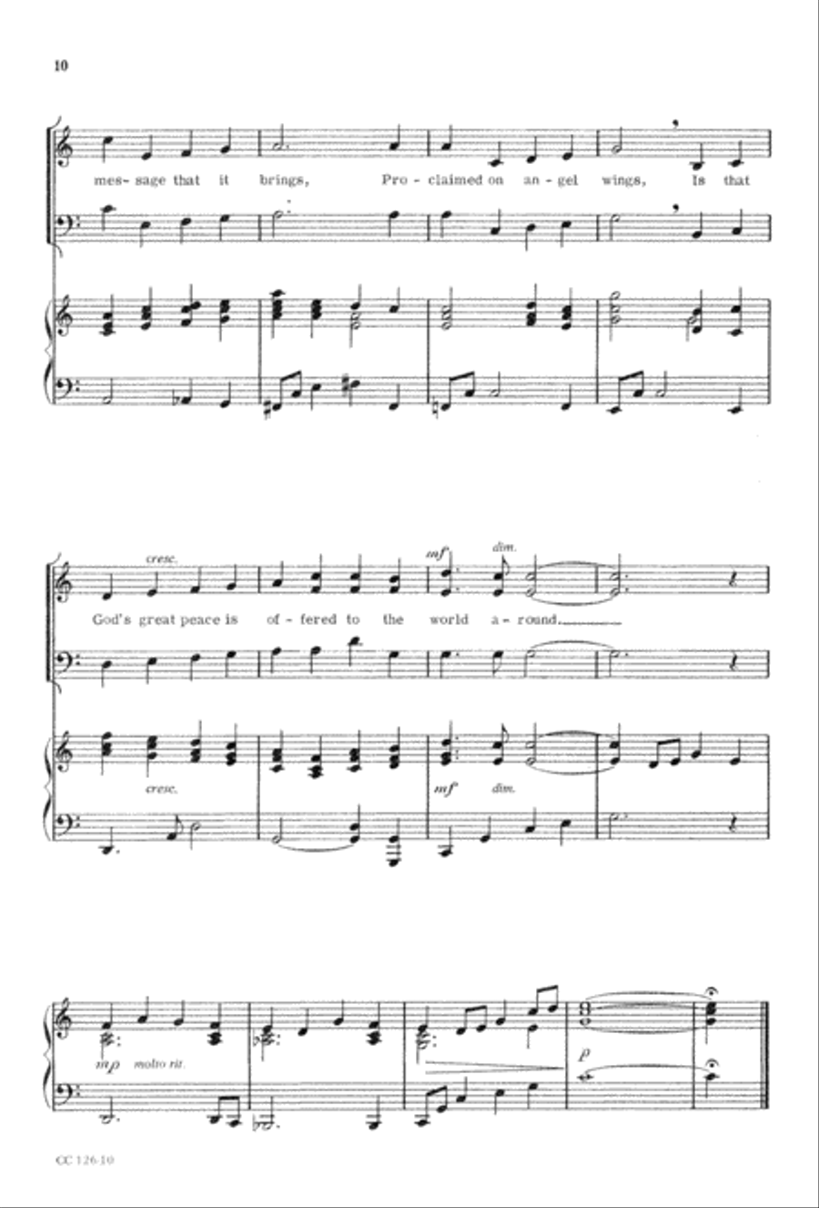 A Simple Christmas 3-Part scores gallery preview page 12