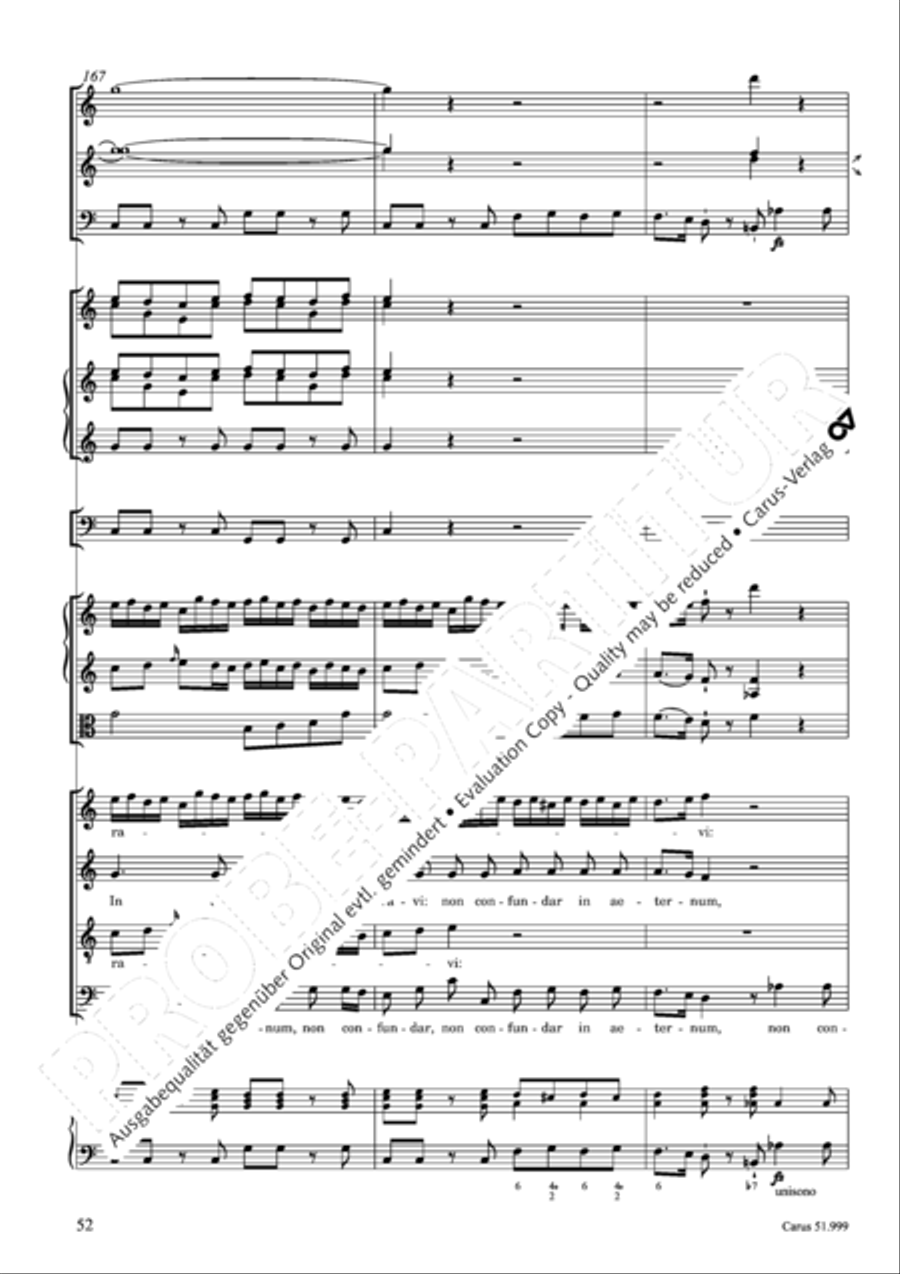 Te Deum 4-Part scores gallery preview page 53