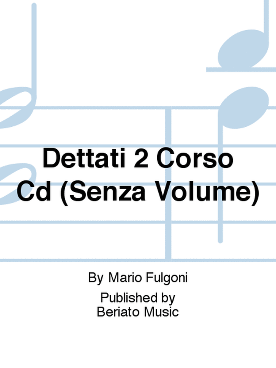 Dettati 2 Corso Cd (Senza Volume)