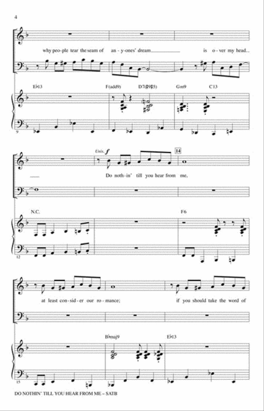 <br>Sheet music extract