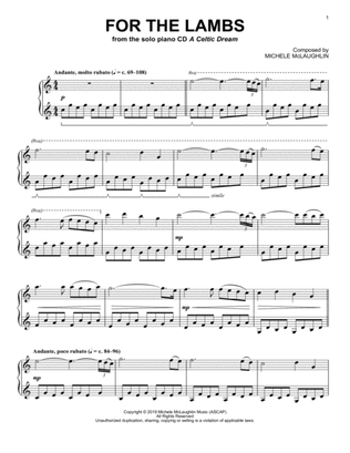 Learning To Fly (PDF Sheet Music) – Michele McLaughlin Music