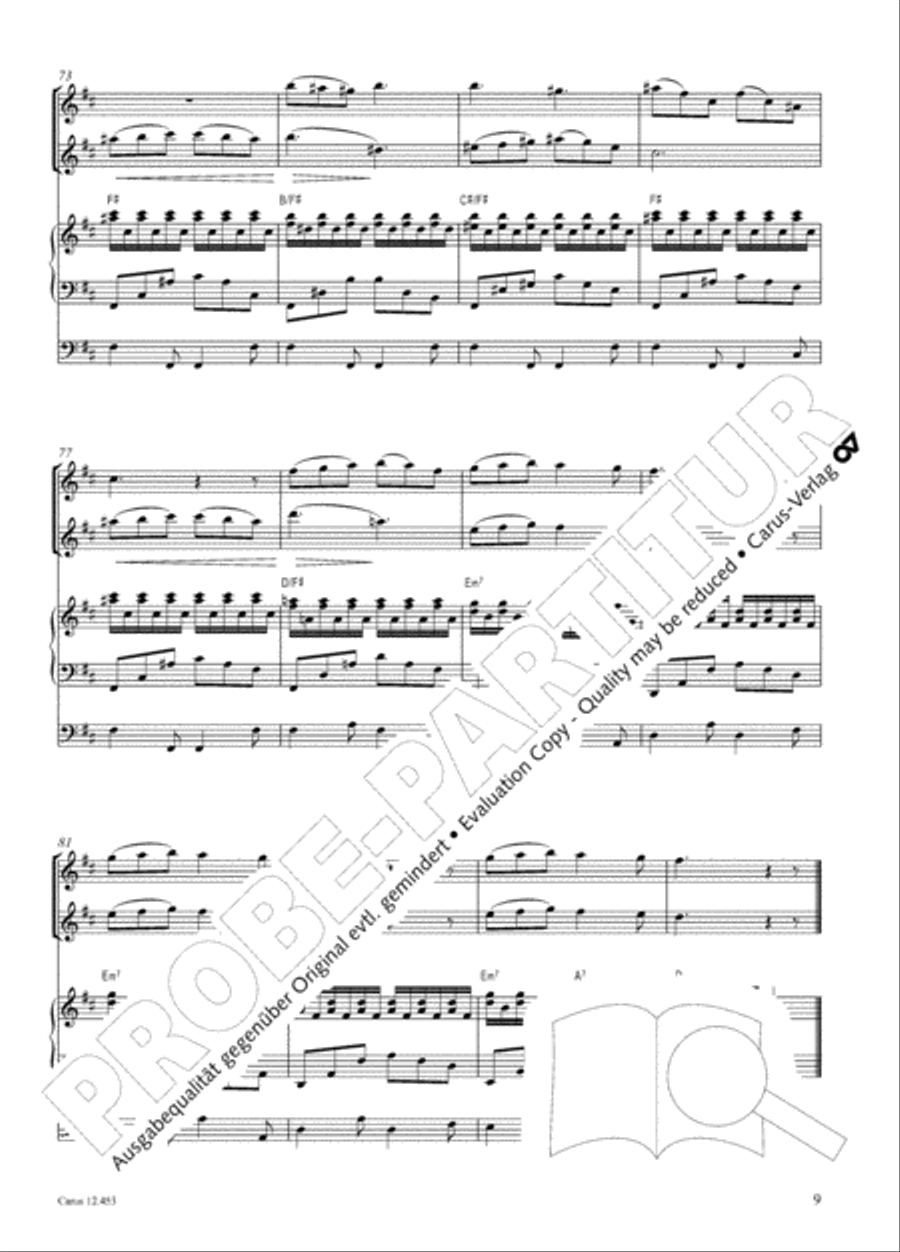 Die Weihnachtskiste. Ein Musical zur Weihnachtszeit Children's Choir scores gallery preview page 10