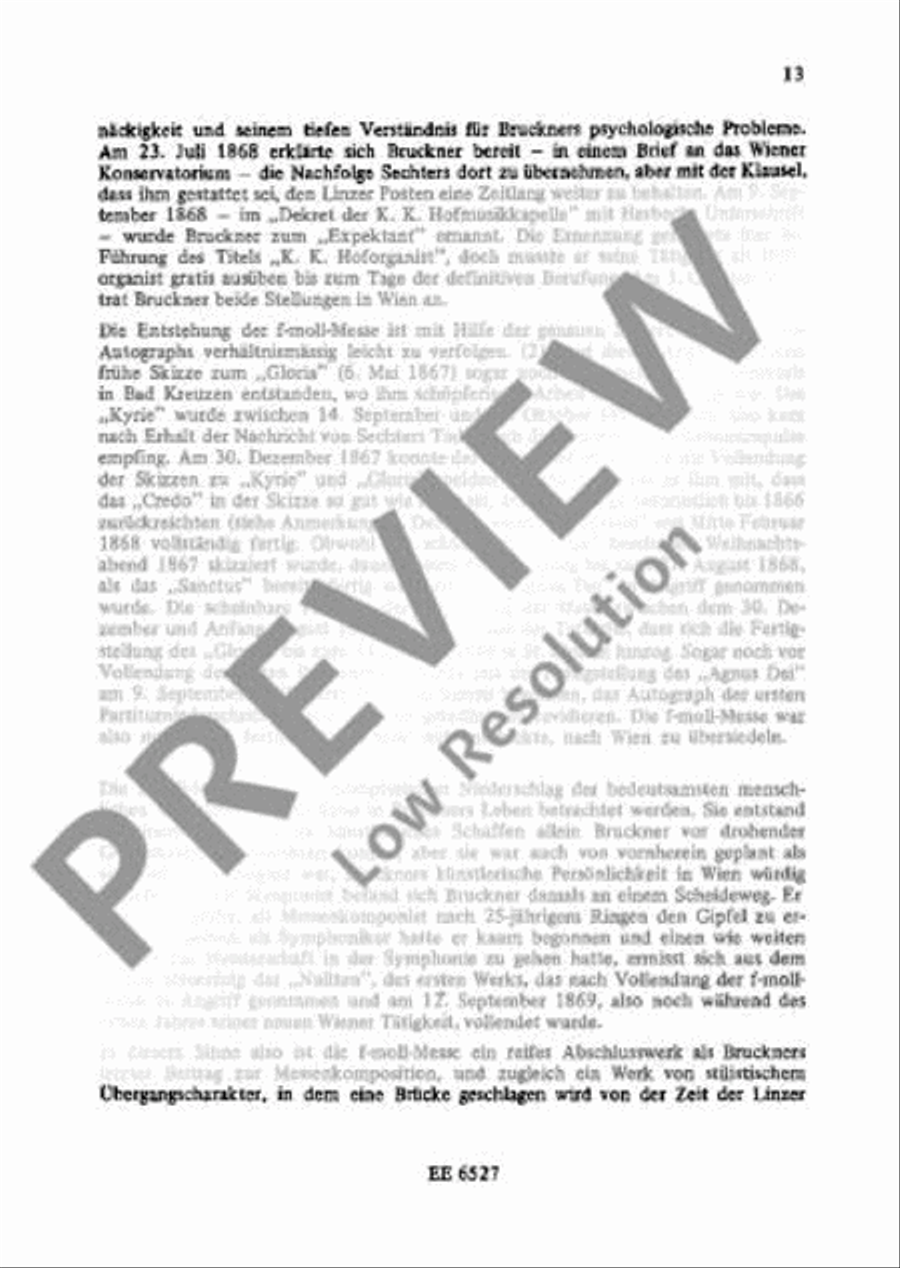 Mass No. 3 f minor Mass No. 3 f minor Choir scores gallery preview page 14