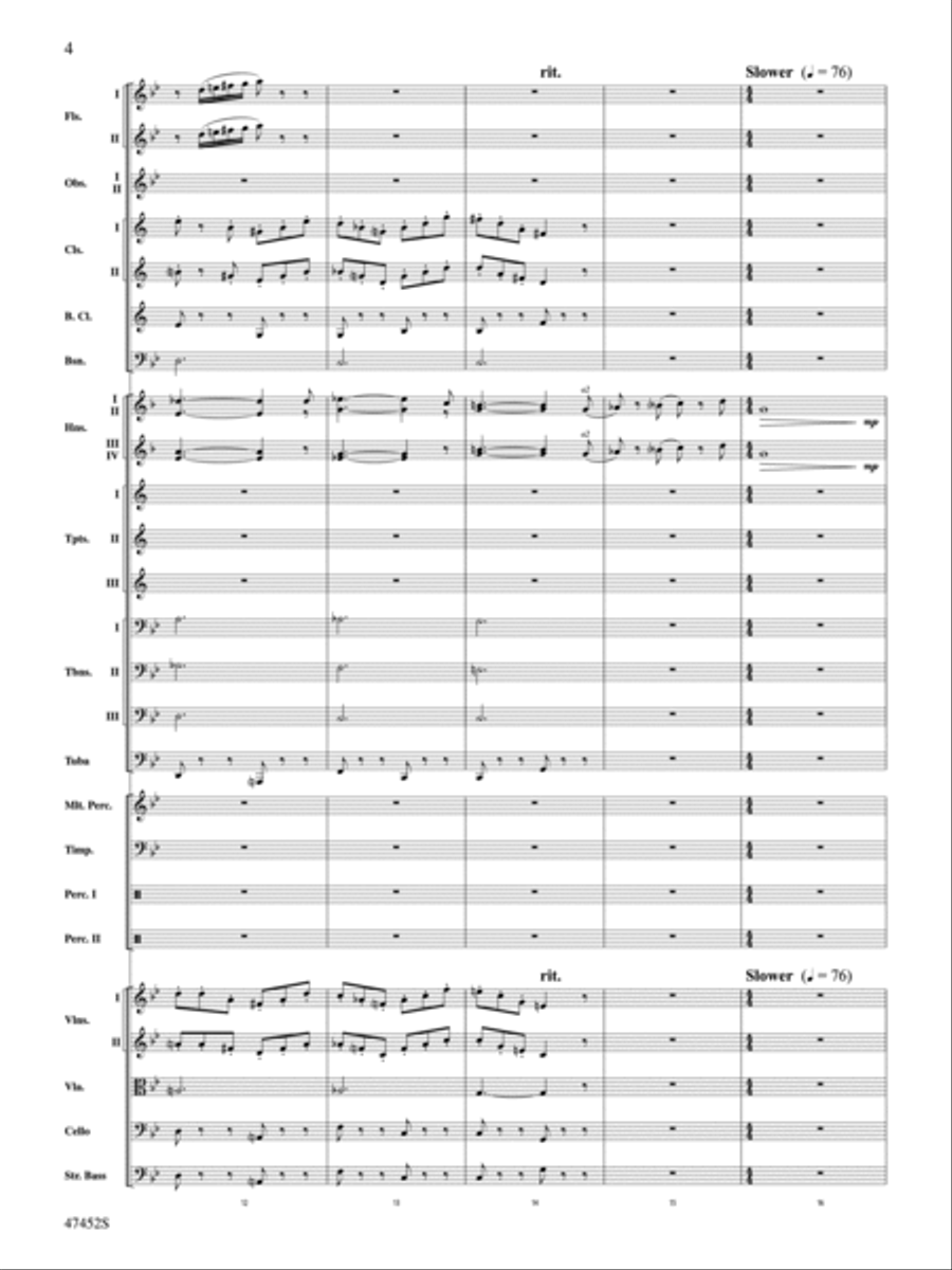 Fantastic Beasts: The Crimes of Grindelwald: Score Full Orchestra scores gallery preview page 4