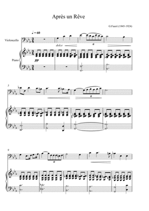 G.Fauré - Après un Revê - Violoncello Solo