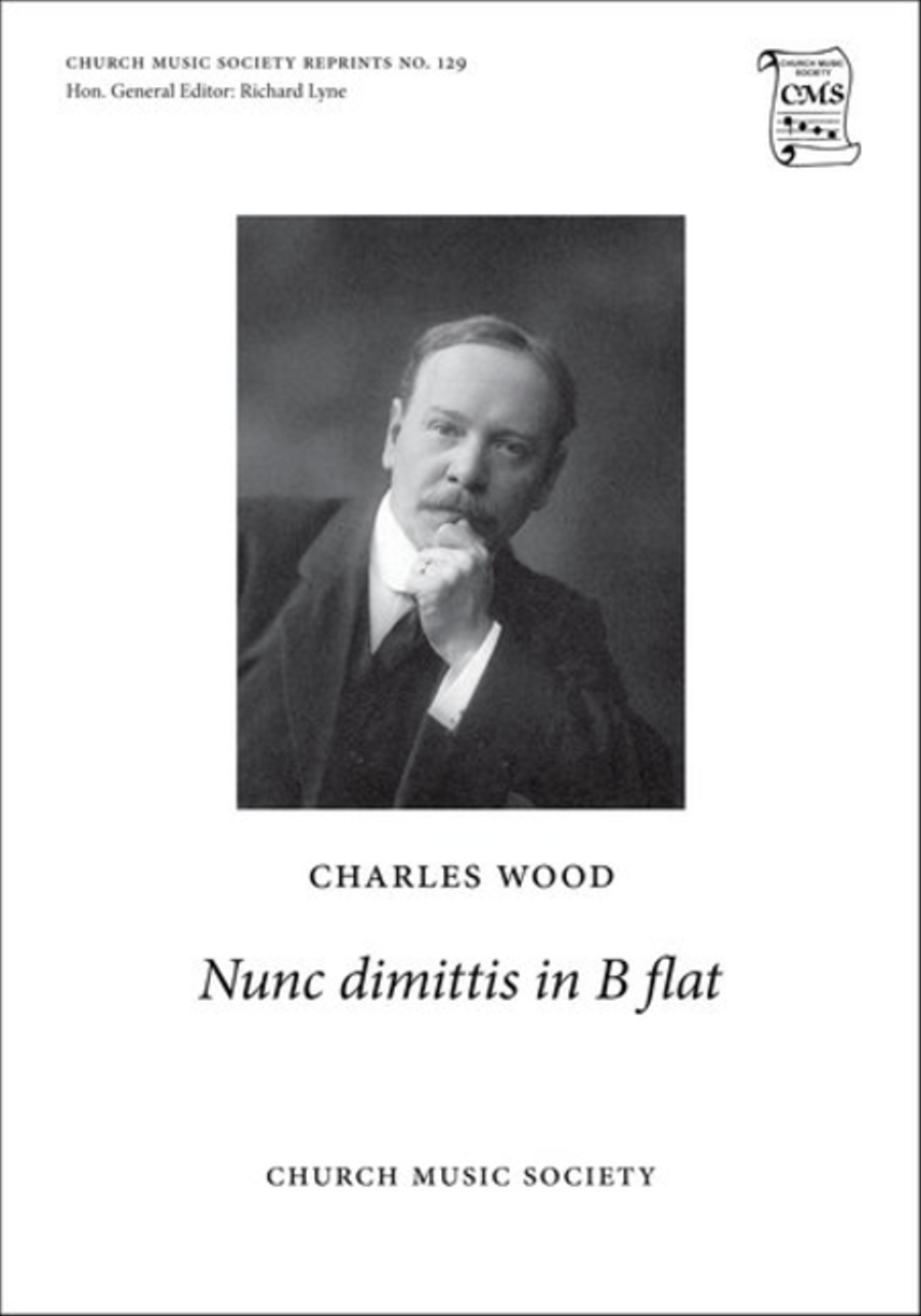 Nunc dimittis in B flat 4-Part scores gallery preview page 1