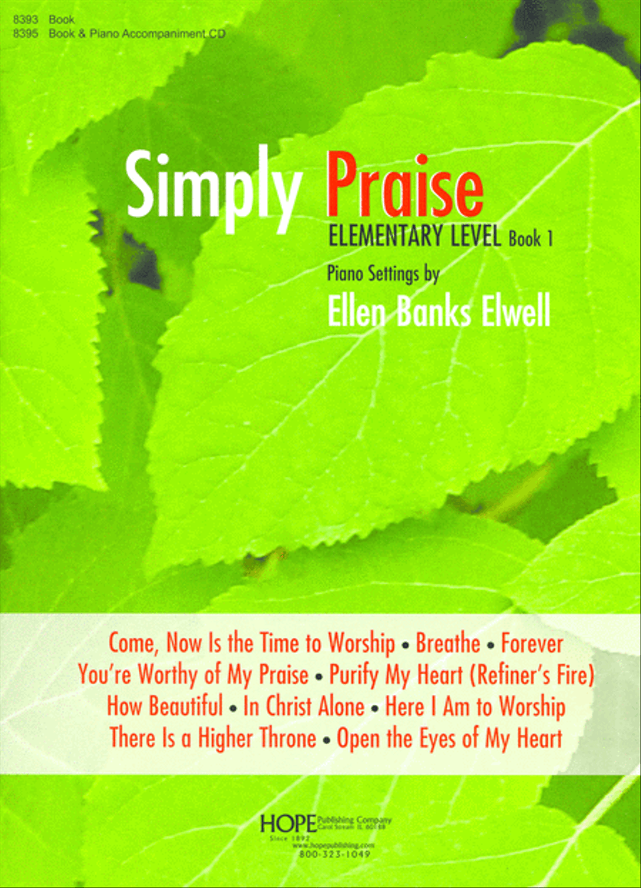 Simply Praise (Elementary Level) Piano Solo scores gallery preview page 1