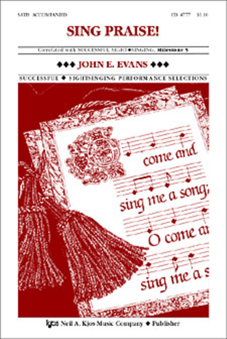 Sing Praise! 4-Part scores gallery preview page 1