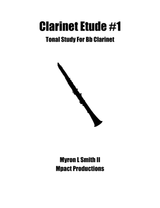 Clarinet Etude #1