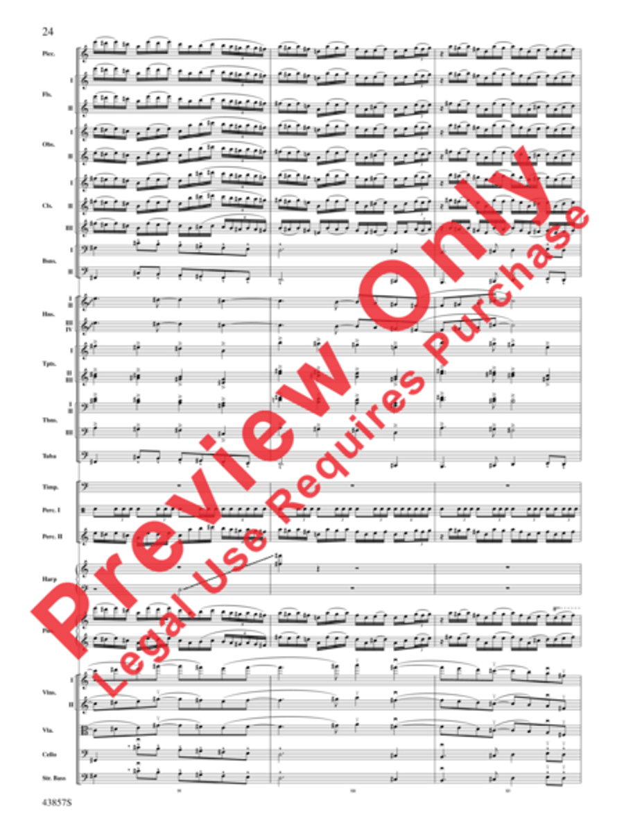 Unconquered Unconquered Full Orchestra scores gallery preview page 25