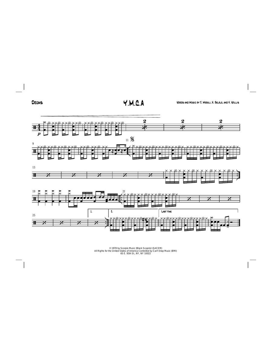 Y.M.C.A. Jazz Ensemble scores gallery preview page 5