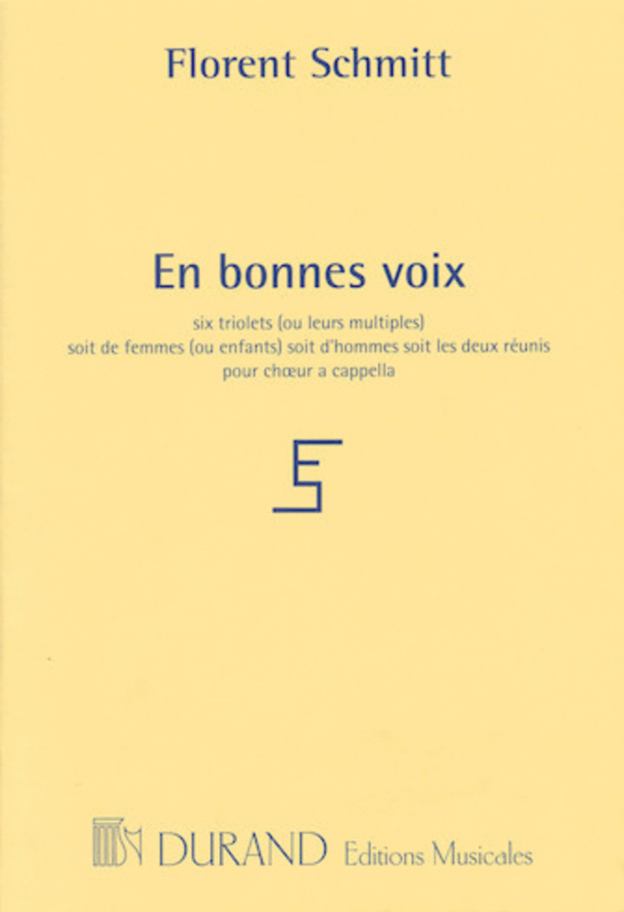 En bonnes voix En bonnes voix SSA scores gallery preview page 1