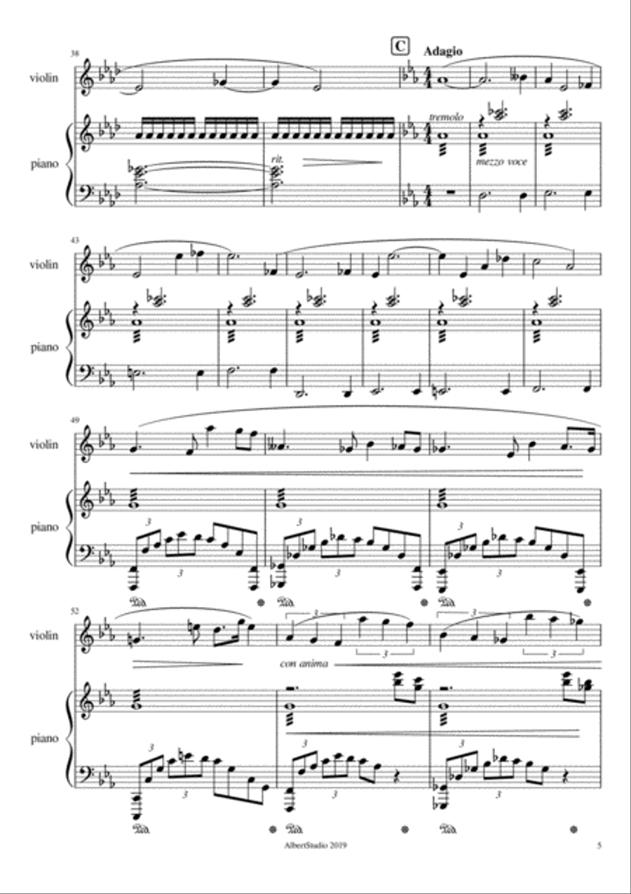 Conversation Violin Solo scores gallery preview page 5