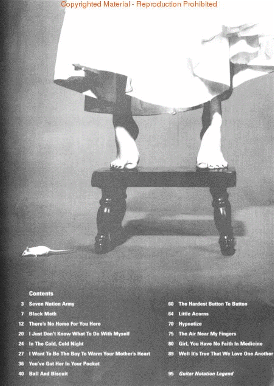 The White Stripes – Elephant Electric Guitar scores gallery preview page 2