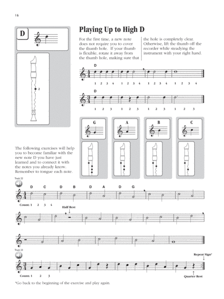 Basix Recorder Method (Book & Audio) image number null