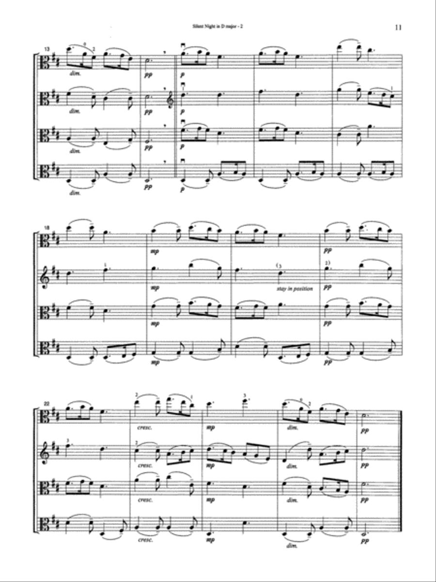 More Festive Strings for Ensemble Collection / Songbook scores gallery preview page 9