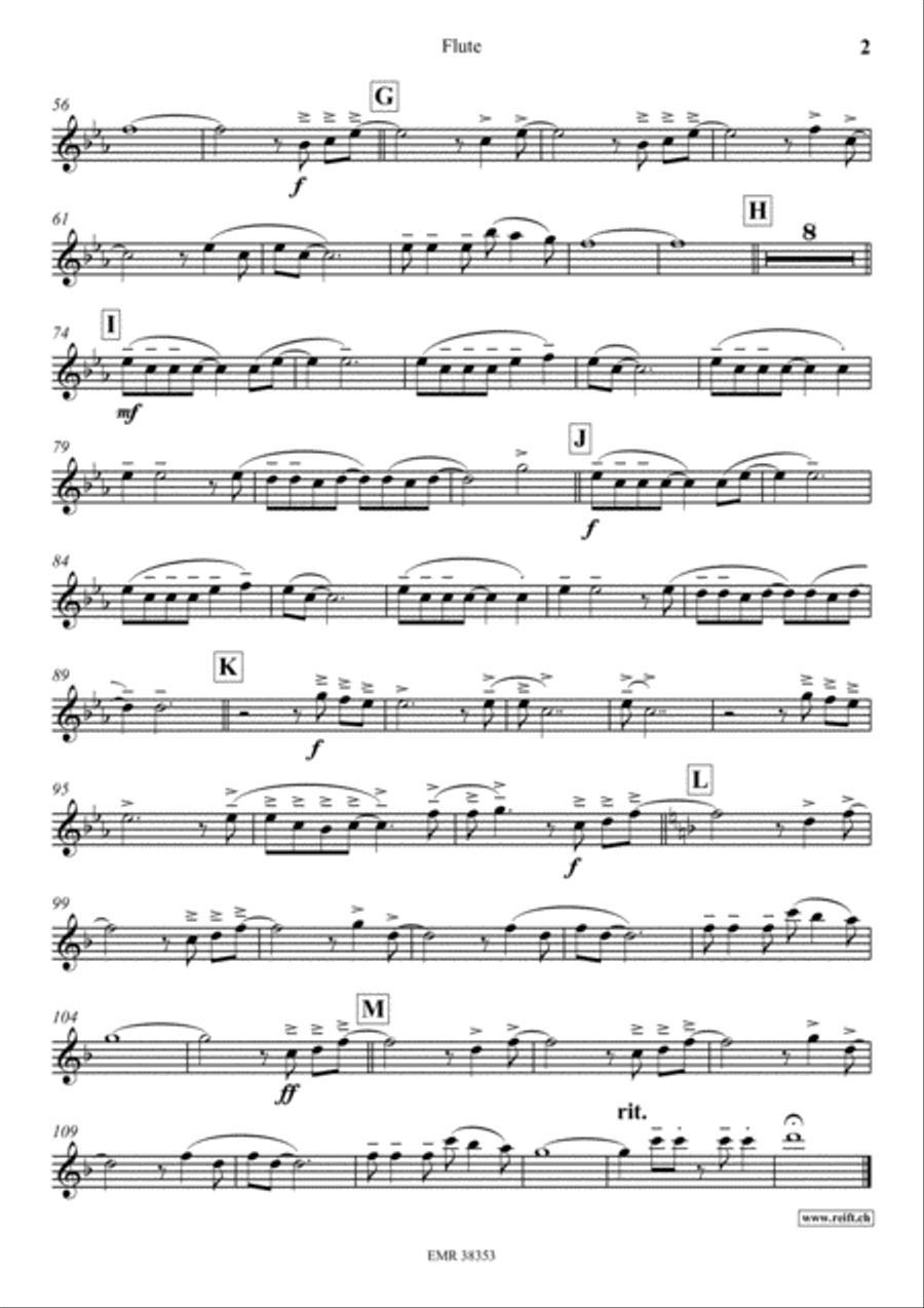 Allumer Le Feu Allumer Le Feu Flute Solo scores gallery preview page 3