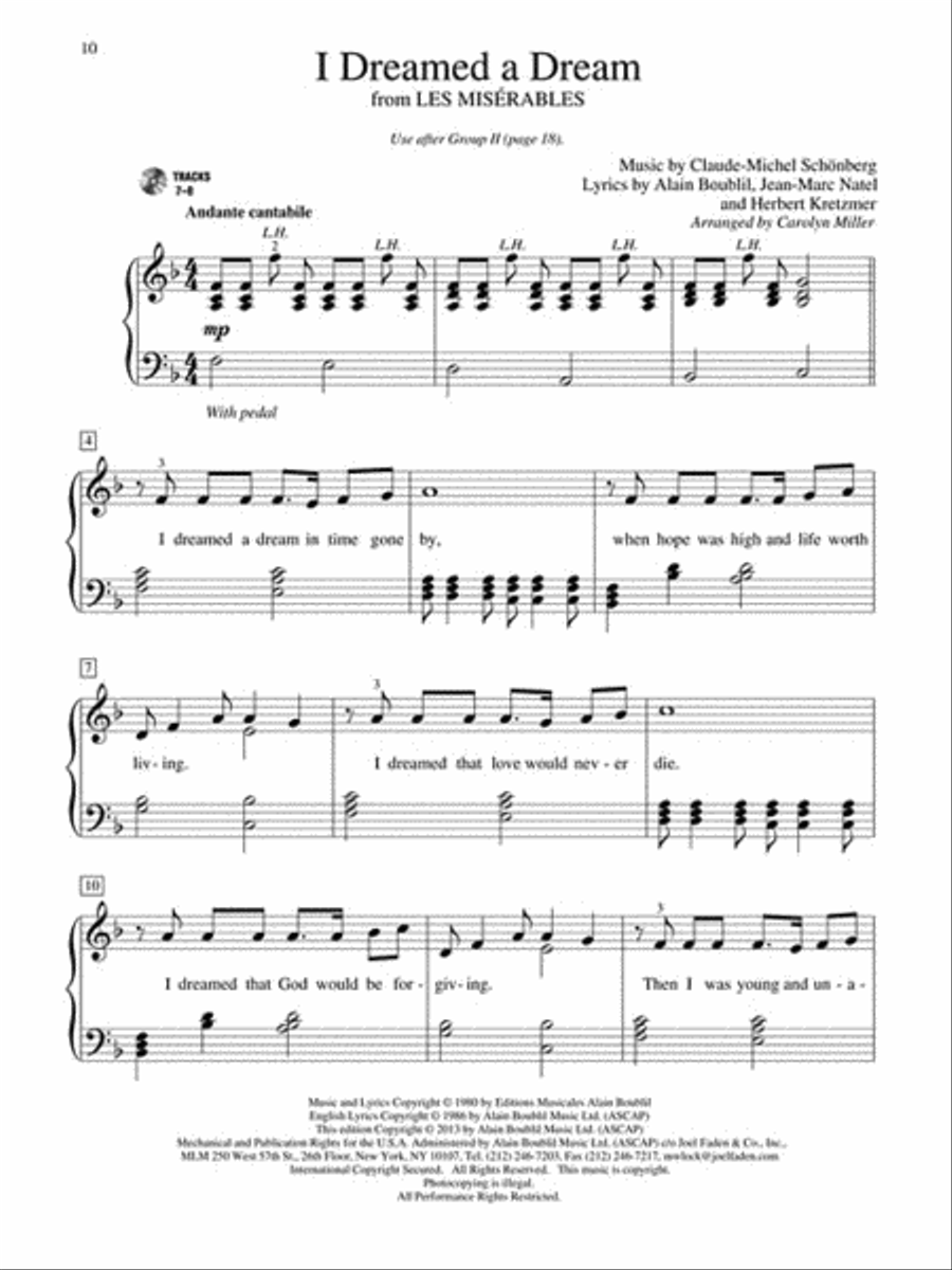 A Dozen A Day Songbook – Book 2 Piano Method scores gallery preview page 5