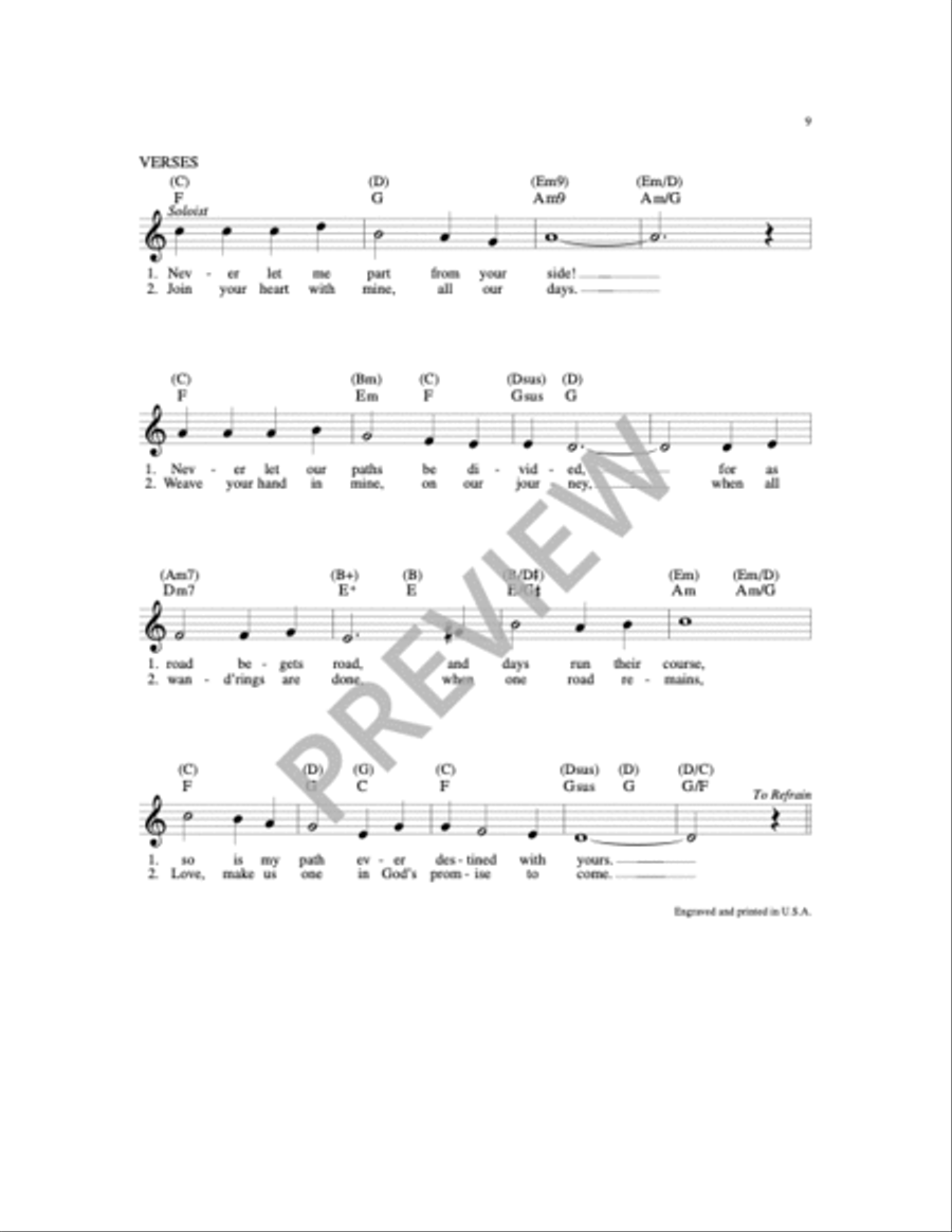 A Song of Ruth A Song of Ruth Baritone Horn scores gallery preview page 9