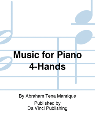 Book cover for Music for Piano 4-Hands