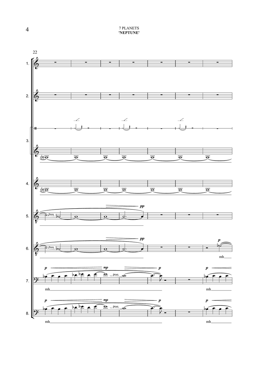 7 Planets 7 Planets Choir scores gallery preview page 4