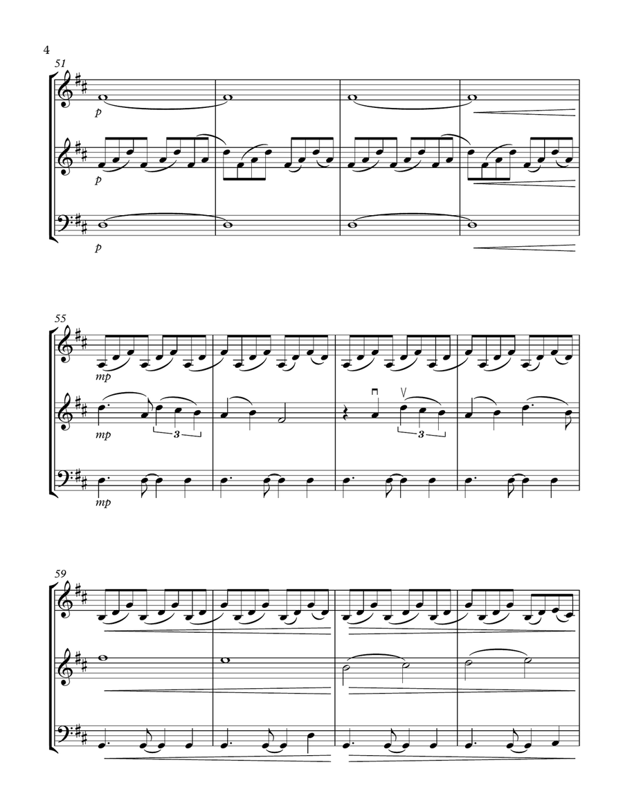 Turning Page String Trio scores gallery preview page 4