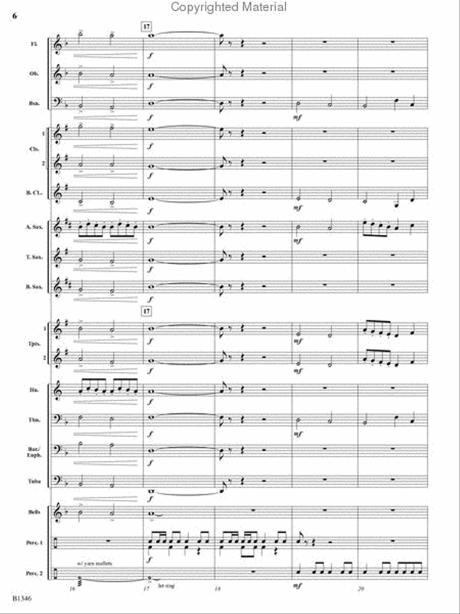 Pride and Purpose Concert Band scores gallery preview page 5