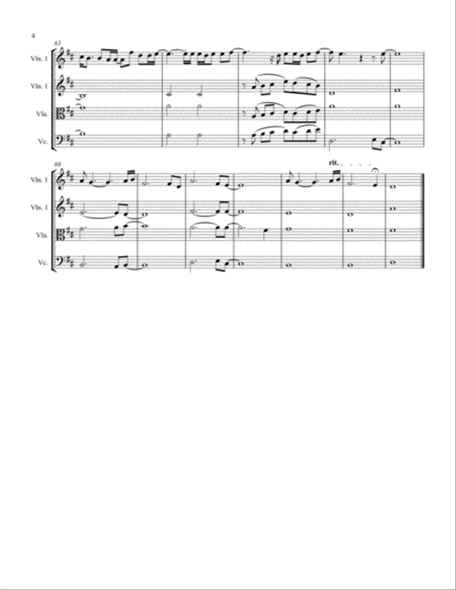 The Lakes String Quartet scores gallery preview page 4
