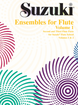 Book cover for Ensembles for Flute, Volume 1