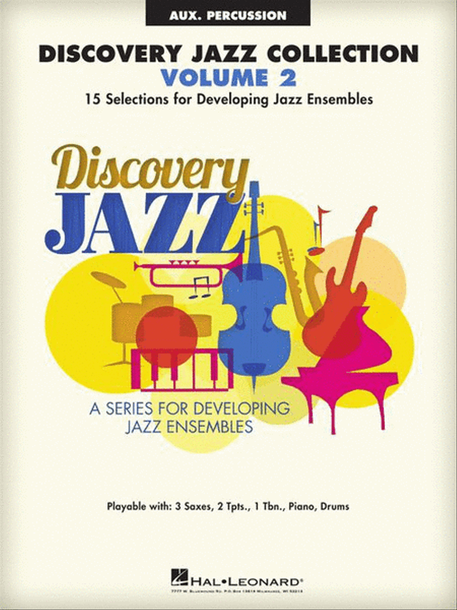Discovery Jazz Collection - Auxiliary Percussion Jazz Ensemble scores gallery preview page 2