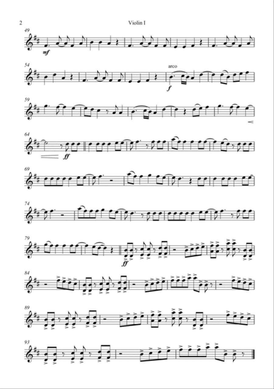 Without You Feat. Sandro Cavazza String Trio scores gallery preview page 4