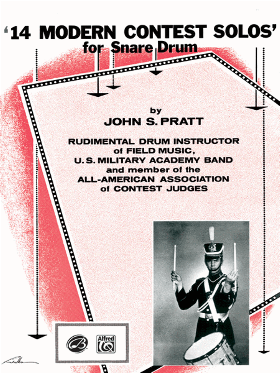 14 Modern Contest Solos For Snare Drum Percussion scores gallery preview page 1