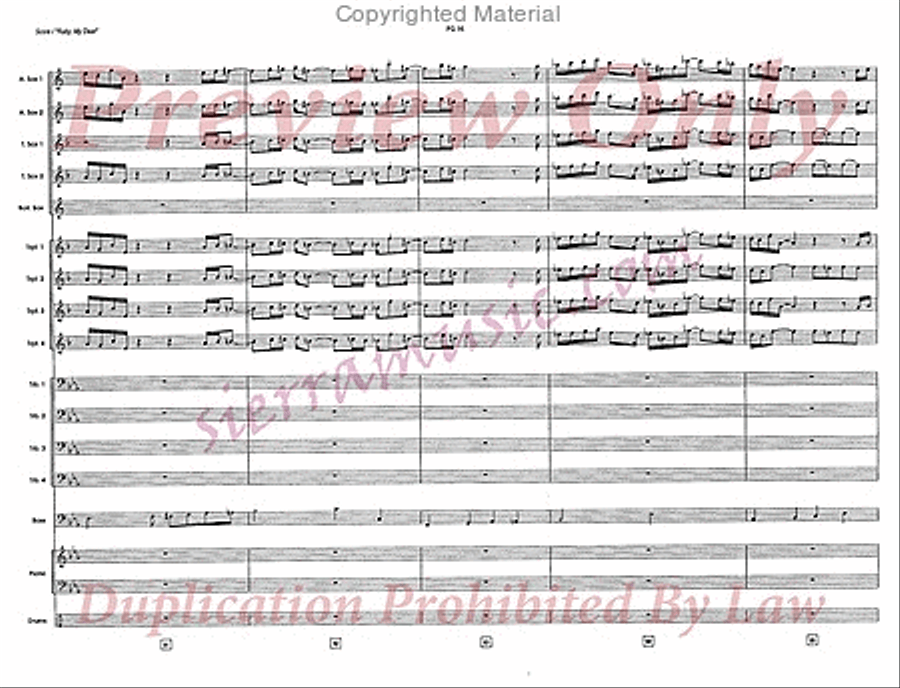 Ruby, My Dear Big Band scores gallery preview page 15