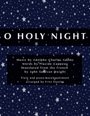 Book cover for O Holy Night - Flute & Piano Accompaniment