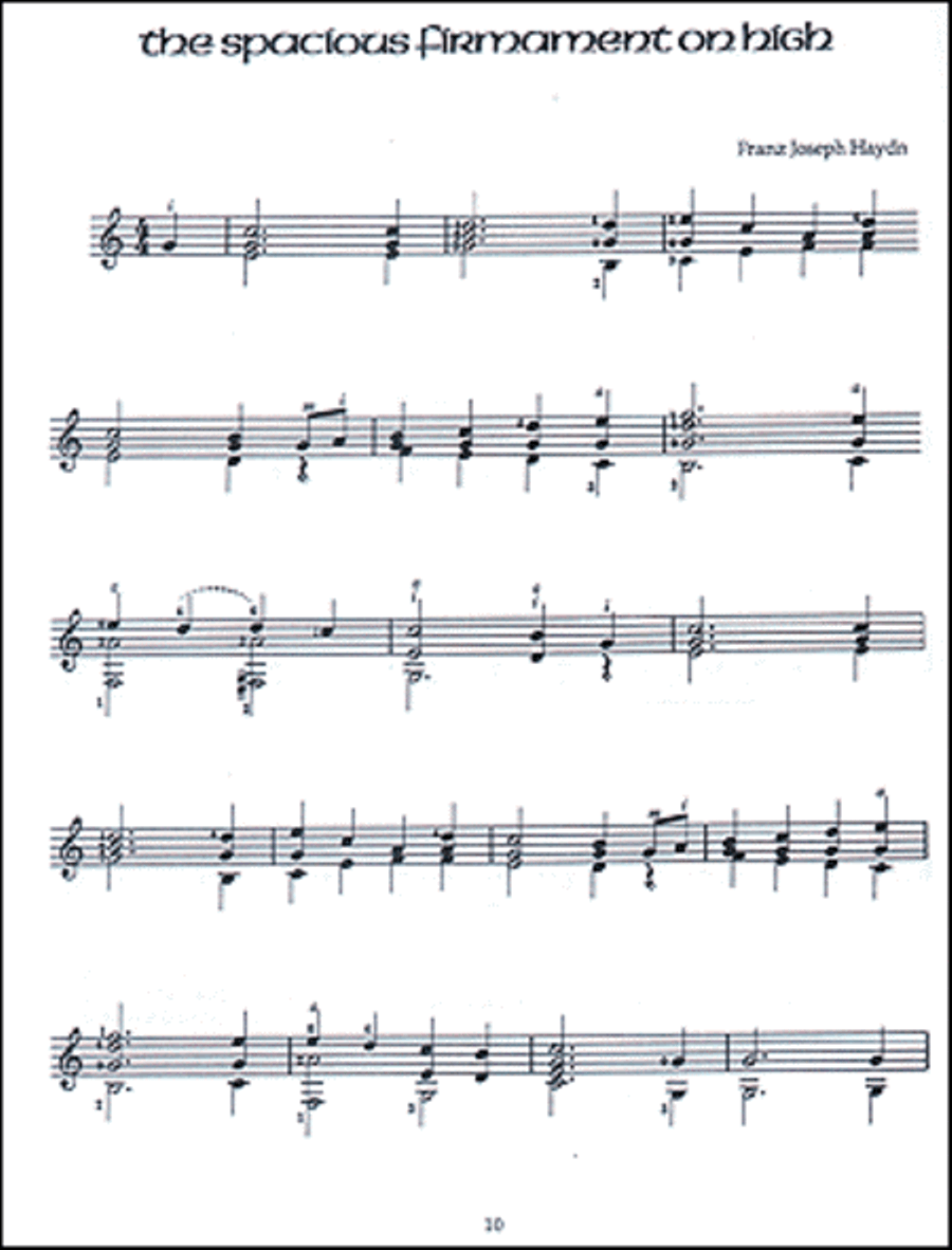 Favorite Hymns for Classical Guitar Acoustic Guitar scores gallery preview page 2