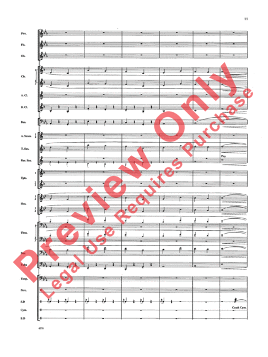 Ballymore Down Concert Band scores gallery preview page 12