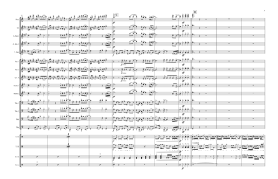 Danza Kuduro Marching Band scores gallery preview page 3