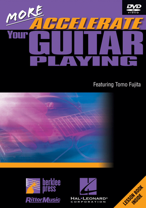 Book cover for More Accelerate Your Guitar Playing