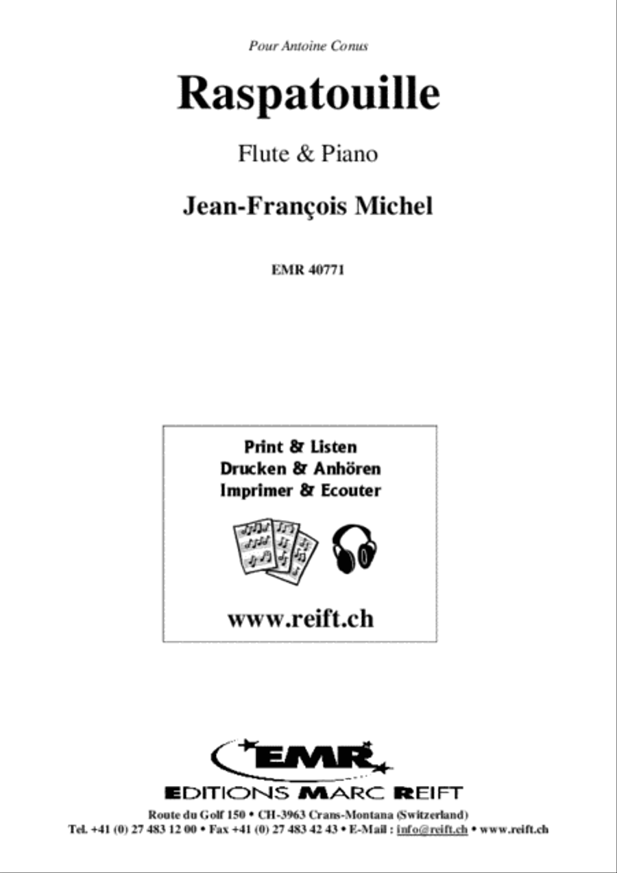 Raspatouille Raspatouille Flute Solo scores gallery preview page 2