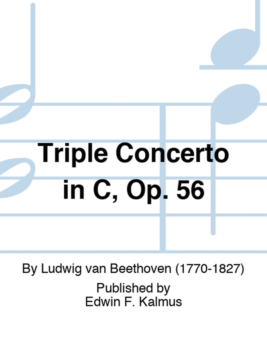 Triple Concerto in C, Op. 56
