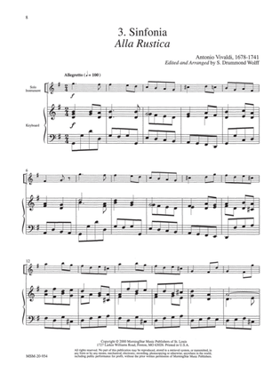 Book cover for Sinfonia (Alla Rustica) (Downloadable)
