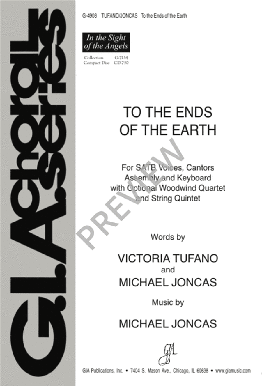 To the Ends of the Earth To the Ends of the Earth 4-Part scores gallery preview page 1