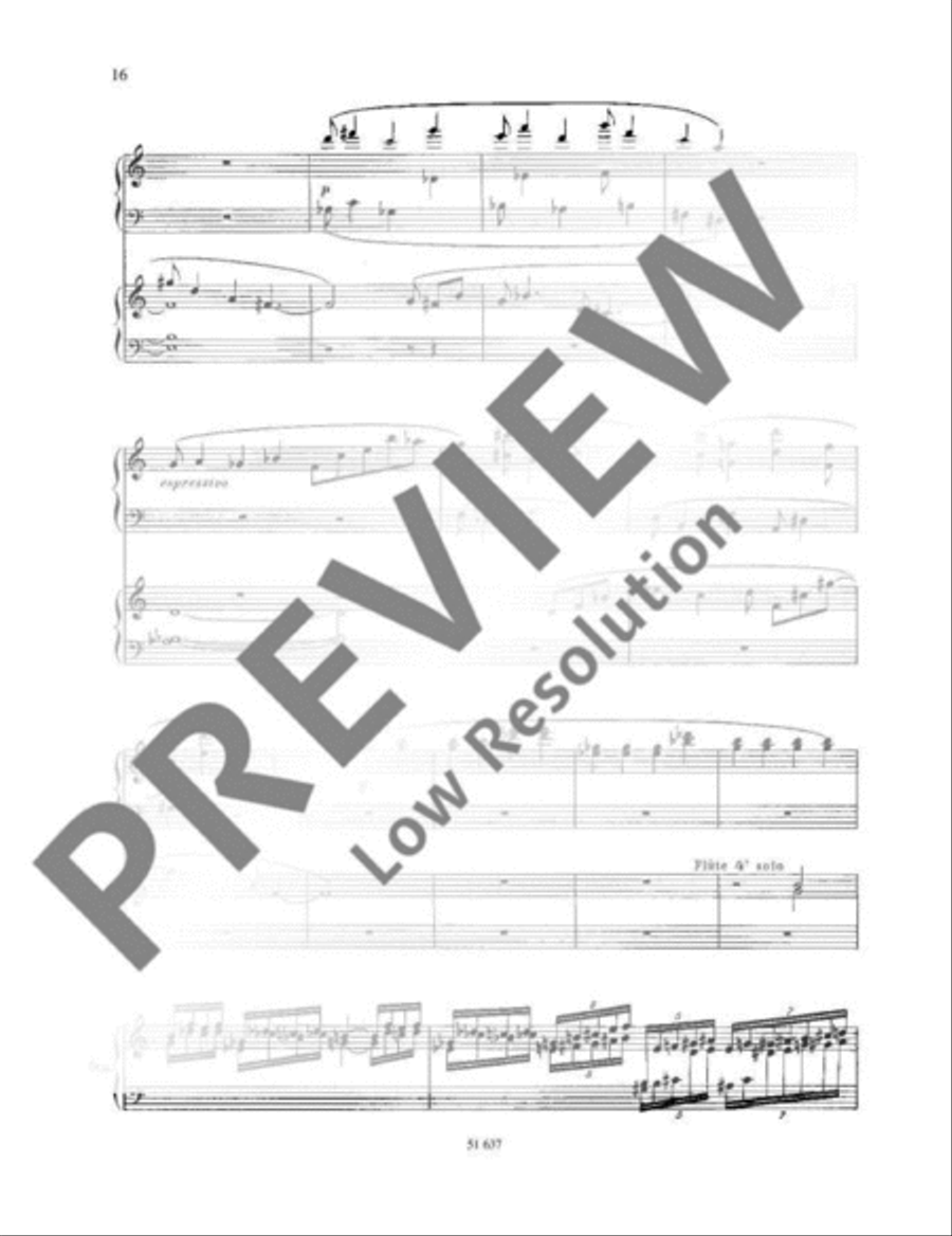 Colloque No. 2, op. 11 Organ scores gallery preview page 17