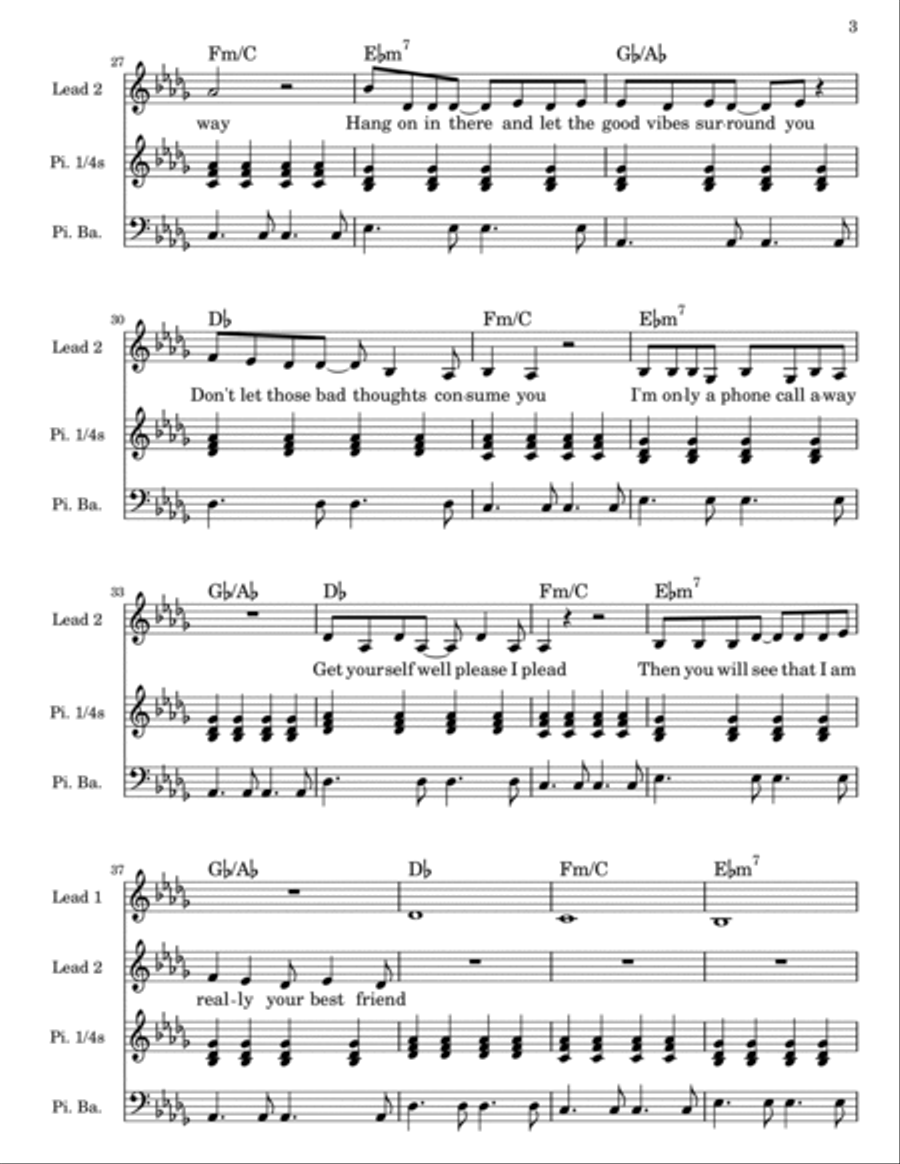 Falling Apart at the Seams Voice scores gallery preview page 3