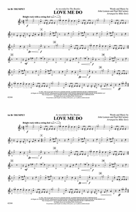Love Me Do: 1st B-flat Trumpet