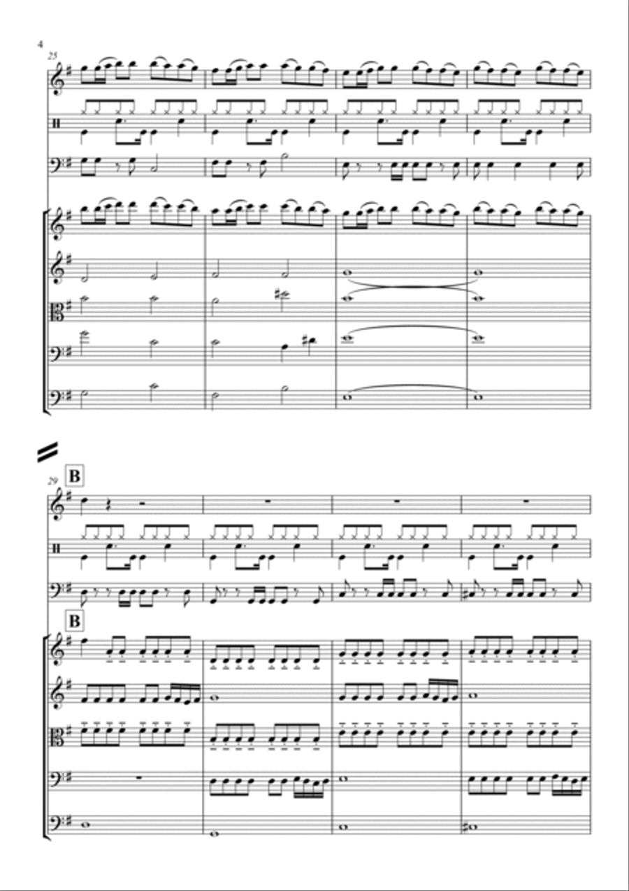 Capriccio Veneziano Full Orchestra scores gallery preview page 4