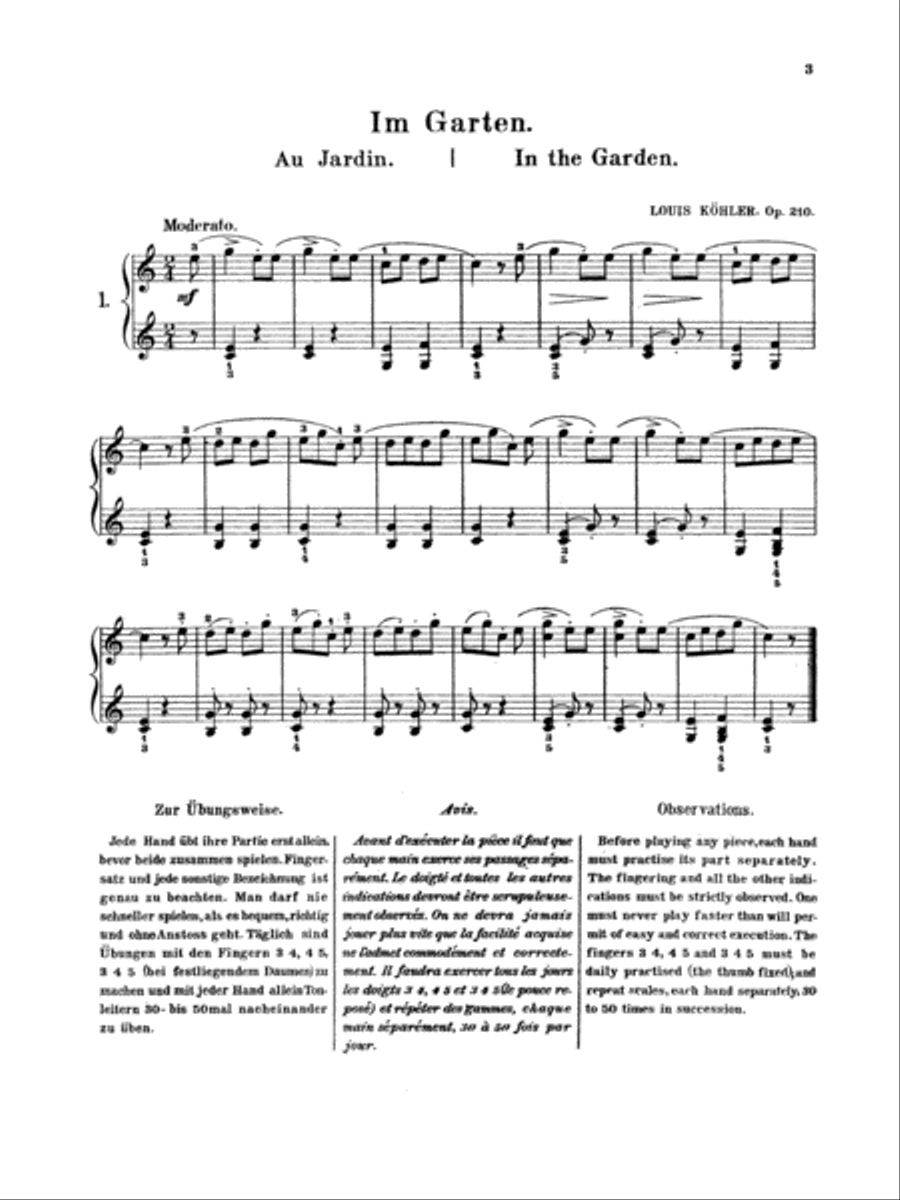 Children's Album, Op. 210 Piano Solo scores gallery preview page 4