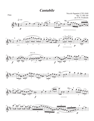 Cantabile (Flute solo)