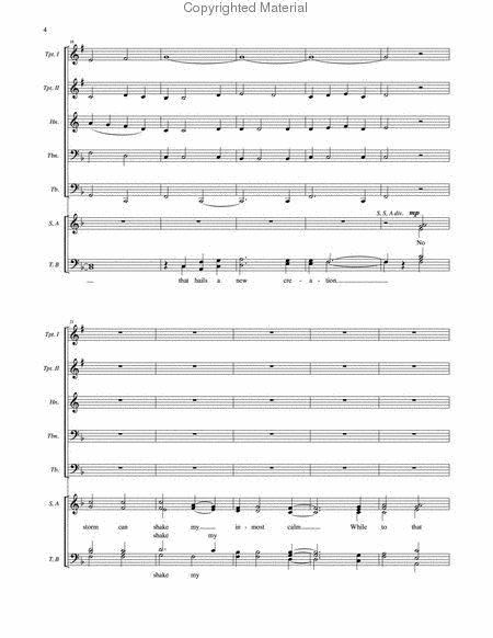 How Can I Keep from Singing? - Full Score and Parts