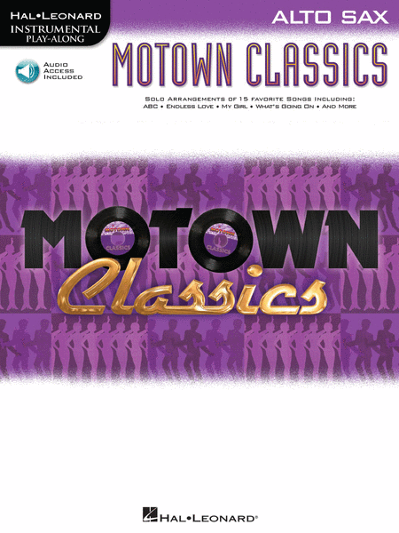 Motown Classics - Instrumental Play-Along Series (Alto Saxophone)